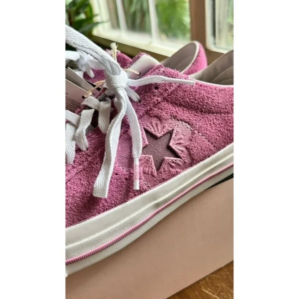 Converse One Star Pro 'Flower Light Orchid' A11974C Size 10 Men's Shoes NEW - Picture 8 of 9